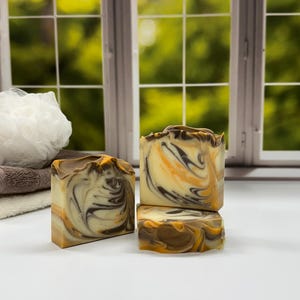 Orange Clove Handmade Soap: Artisan Cold Process Soap image 3