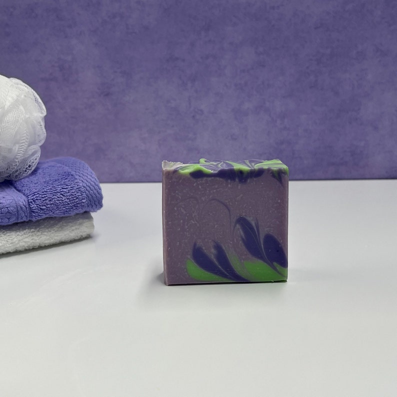 Lavender Mint Soap / Artisan Soap / Handmade Soap / Soap / Cold Process Soap image 4