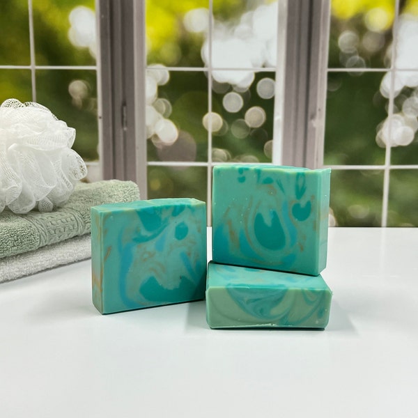 Oakmoss & Amber Soap / Artisan Soap / Handmade Soap / Soap / Cold Process Soap