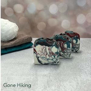 Gone Hiking Soap / Artisan Soap / Handmade Soap / Soap / Cold Process Soap