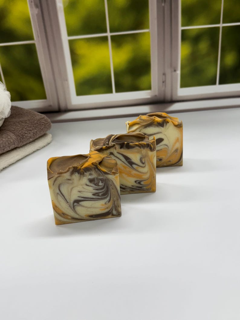 Orange Clove Handmade Soap: Artisan Cold Process Soap image 4
