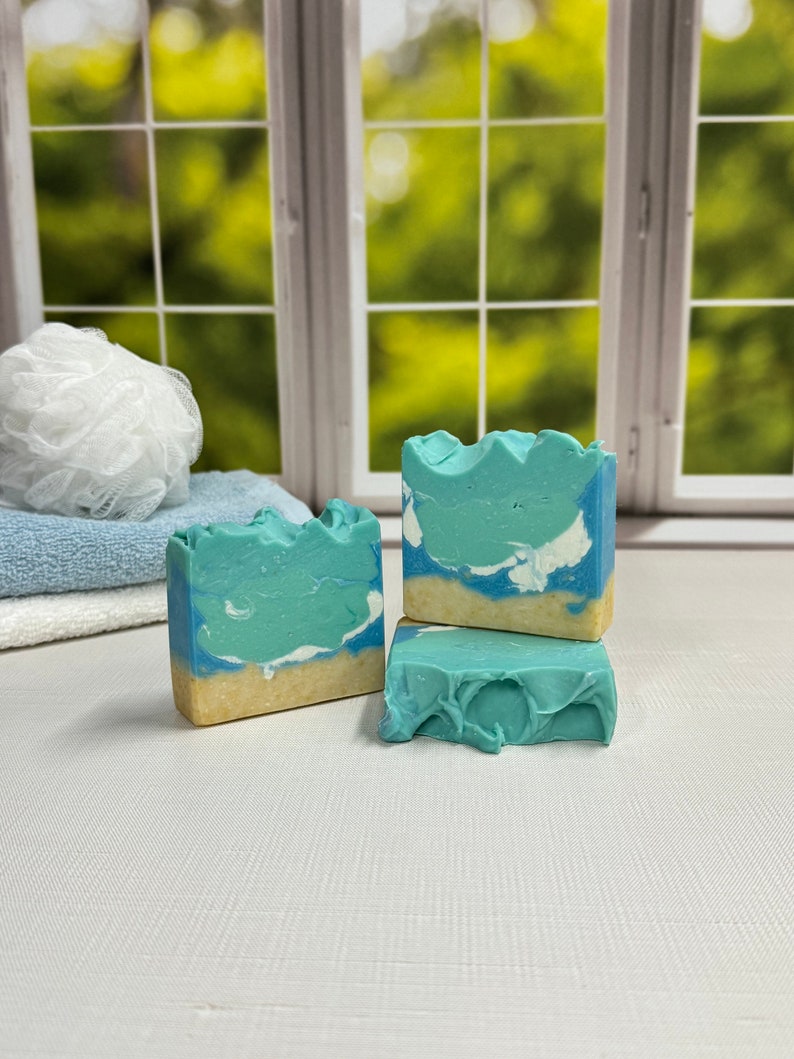 Beach Soap / Artisan Soap / Handmade Soap / Soap / Cold Process Soap image 1