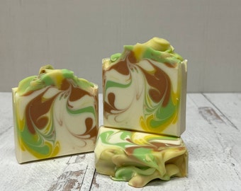 White Tea & Pear Soap / Artisan Soap / Handmade Soap / Soap / Cold Process Soap