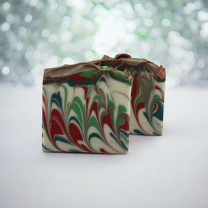 Macintosh Apple Soap / Artisan Soap / Handmade Soap / Soap / Cold Process Soap