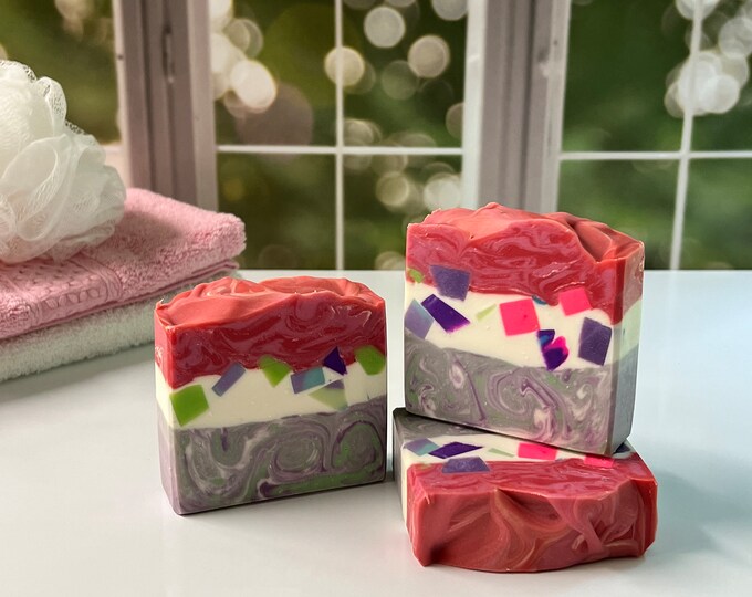 Library of Flowers Soap / Artisan Soap / Handmade Soap / Soap / Cold