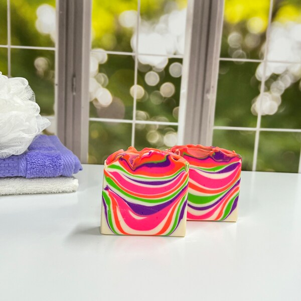 Fruit Loop Soap / Artisan Soap / Handmade Soap / Soap / Cold Process Soap