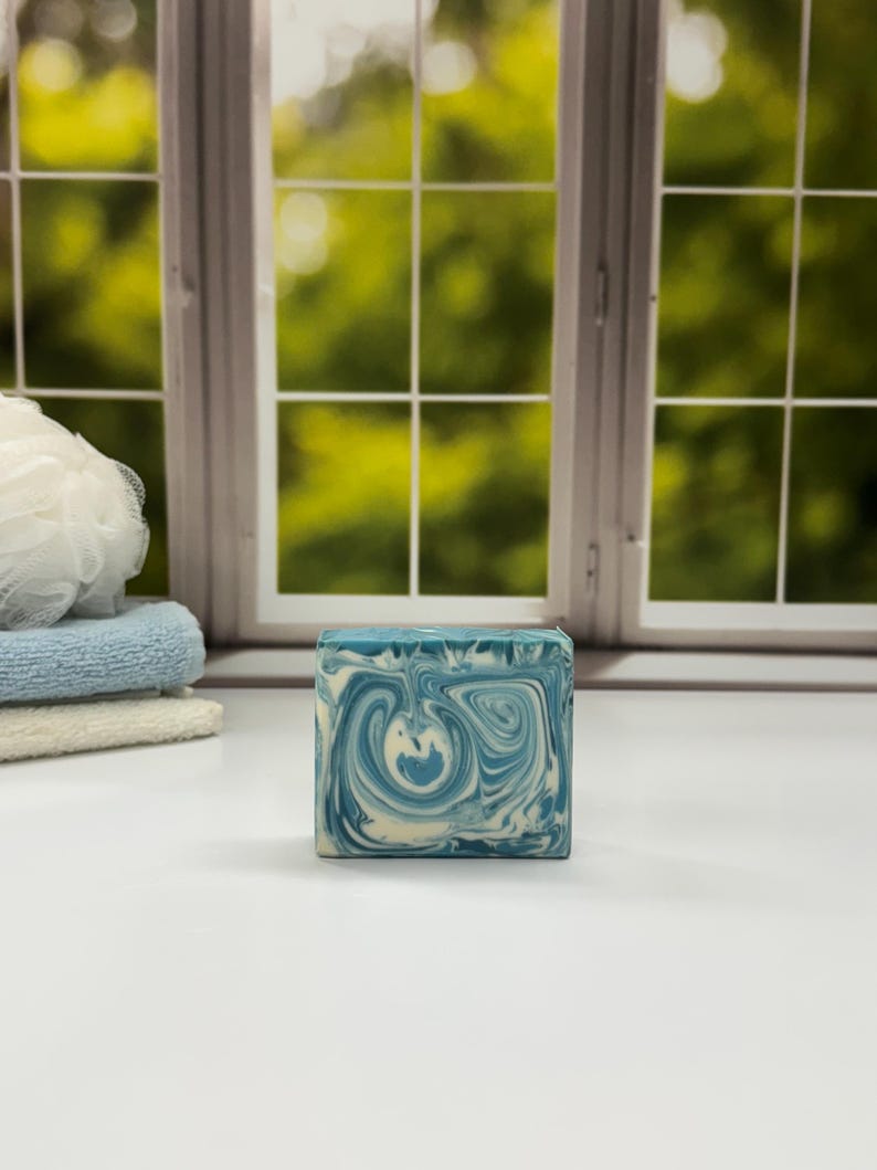 Spearmint Eucalyptus Soap: Handmade Vegan Artisan Bar Soap - Etsy