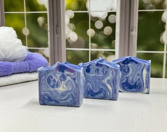 Blueberry Jam Soap / Artisan Soap / Handmade Soap / Soap / Cold Process Soap