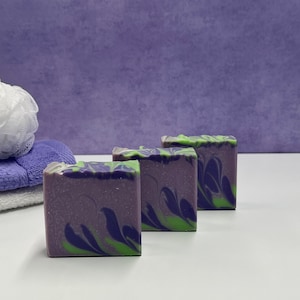 Lavender Mint Soap / Artisan Soap / Handmade Soap / Soap / Cold Process Soap image 6