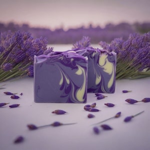 Lavender Soap / Artisan Soap / Handmade Soap / Soap / Cold Process Soap