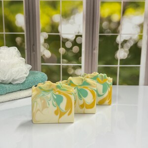 Sparkling Pear Soap / Artisan Soap / Handmade Soap / Soap / Cold Process Soap