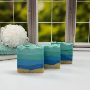 Beach  Soap / Artisan Soap / Handmade Soap / Soap / Cold Process Soap