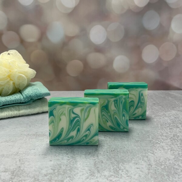Irish Spring Soap/ Artisan Soap / Handmade Soap / Soap / Cold Process Soap