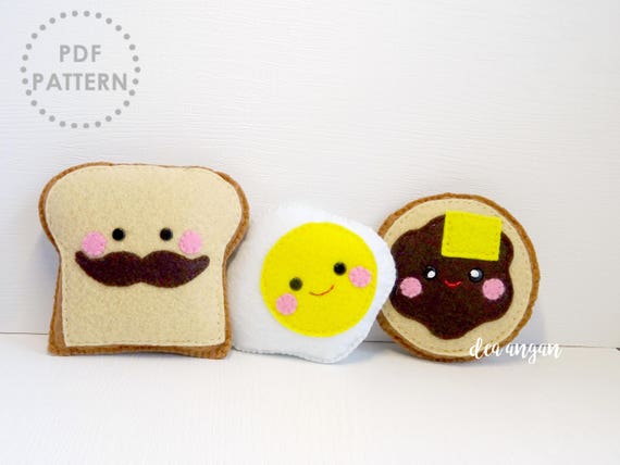 kawaii food plushies