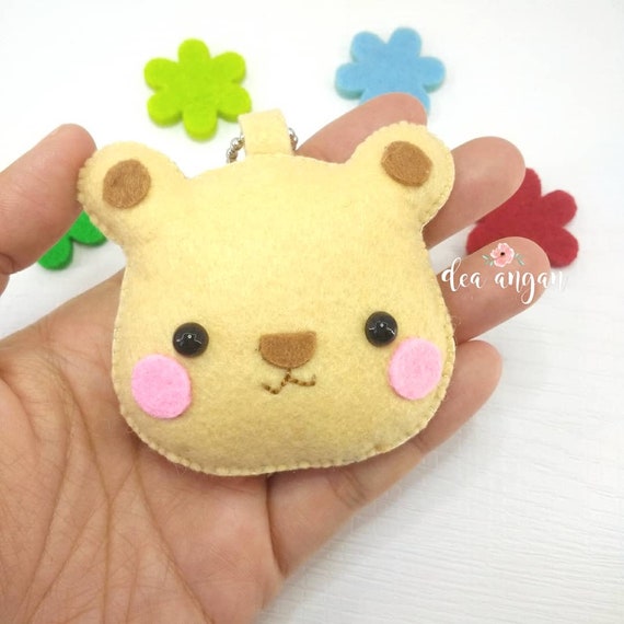 felt keychain