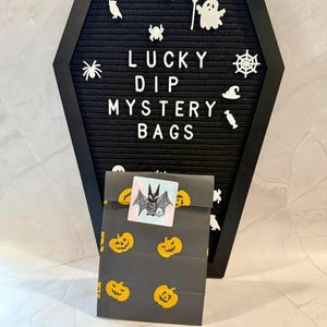 Lucky Dip Mystery Bags Grab Bags of Spooky Witchy Gifts