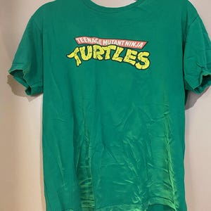 Vintage retro TMNT Teenage Mutant Ninja Turtles klassiek stripshirt