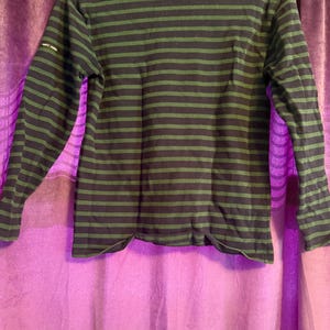 Vintage Breton Shirt Nautical Saint James L&#39;Atelier Rare Color Combination