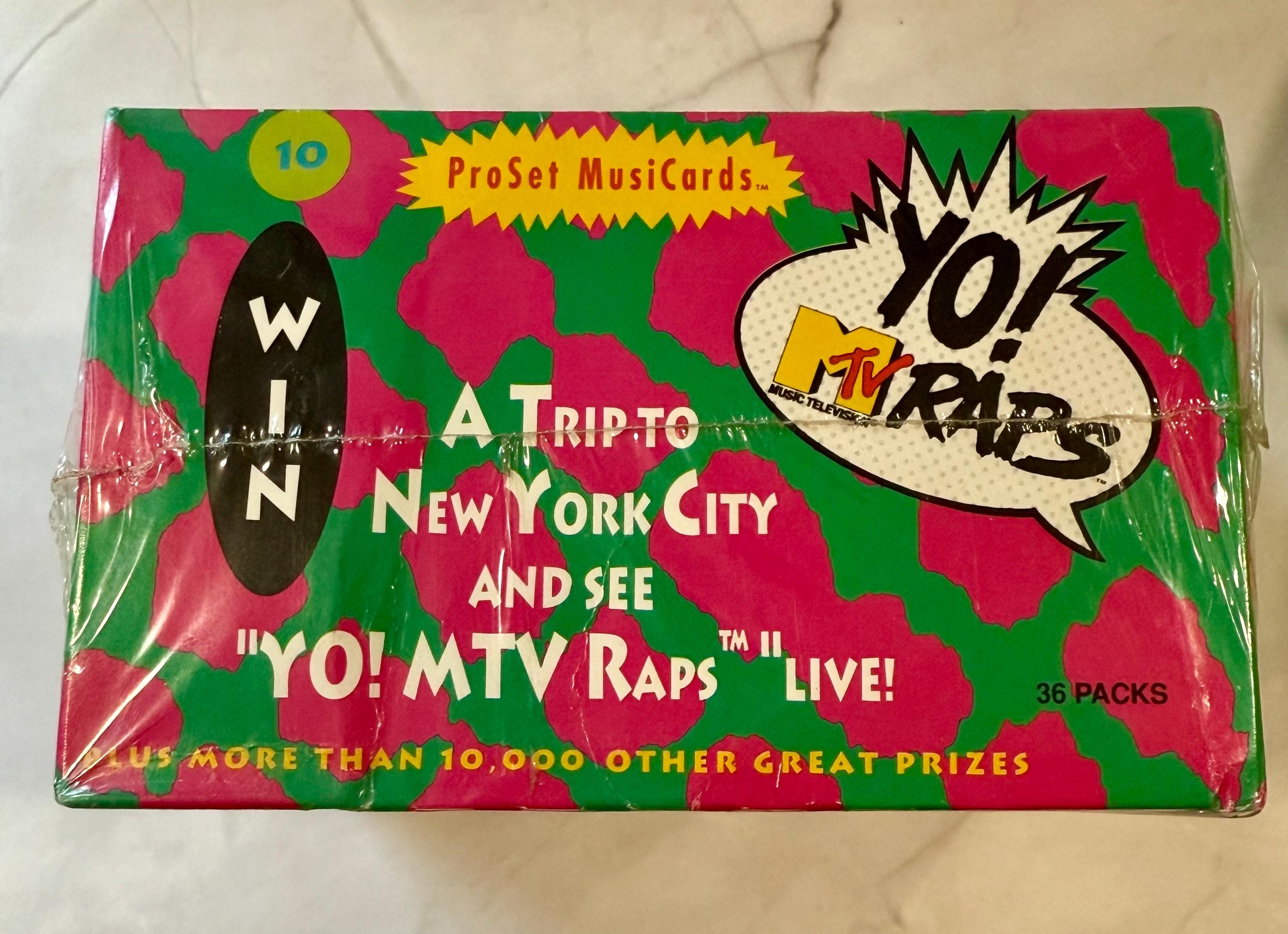 ヴィンテージ Yo! MTV Raps MusiCards 90年代トレーディング