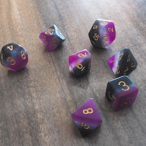 Dés Cœurs fiers - Asexués | Jeu de dés drapeau de la fierté