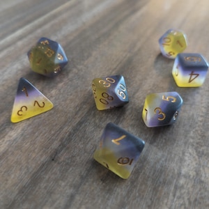 Proud Hearts Dice - Nonbinary | Pride Flag Dice Set