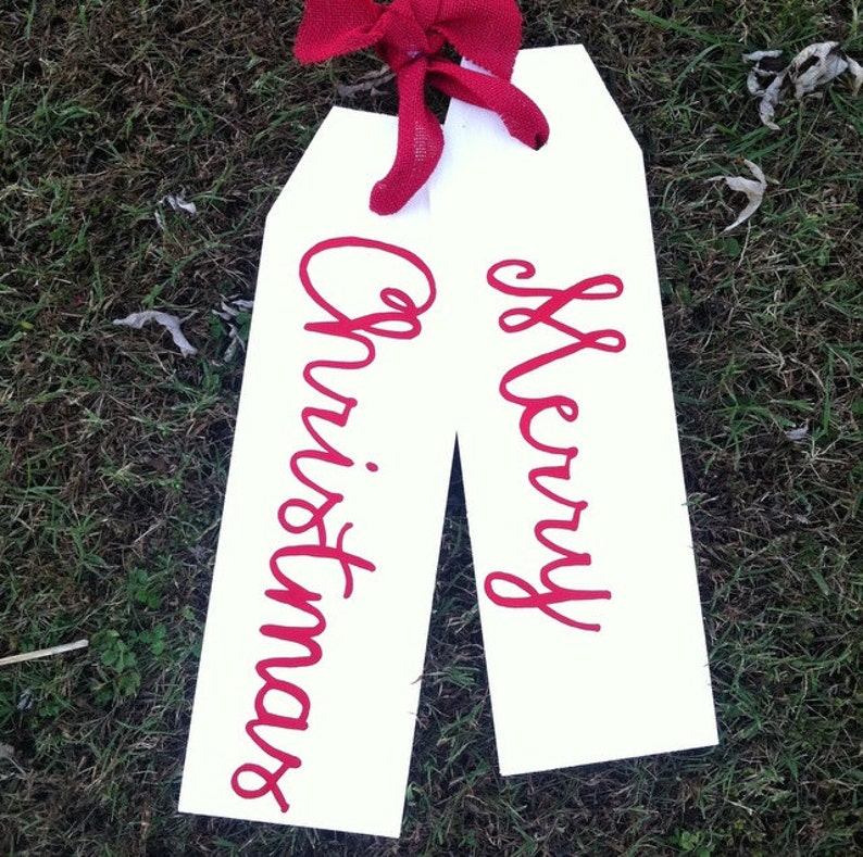 Front Door Decoration Merry Christmas Door Decor Christmas  Etsy