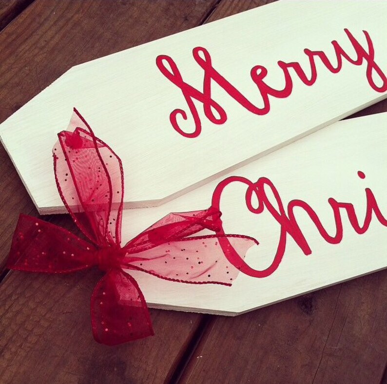 Front Door Decoration Merry Christmas Door Decor Christmas  Etsy