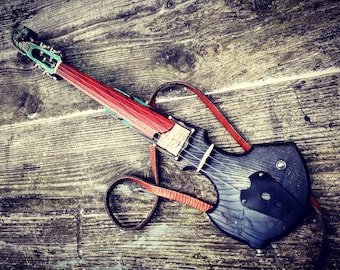 Electric violin. Solid body electric fiddle.