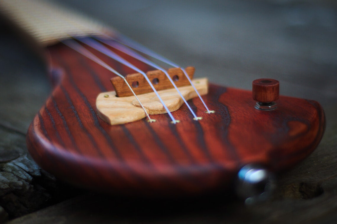 Concert Ukulele. Solid Body Electric Uke Low G Tuning. Etsy