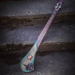 Bad Dog Bass - 3- string electric bass guitar with a humbucker
