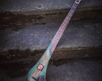 Bad Dog Bass - 3- string electric bass guitar with a humbucker