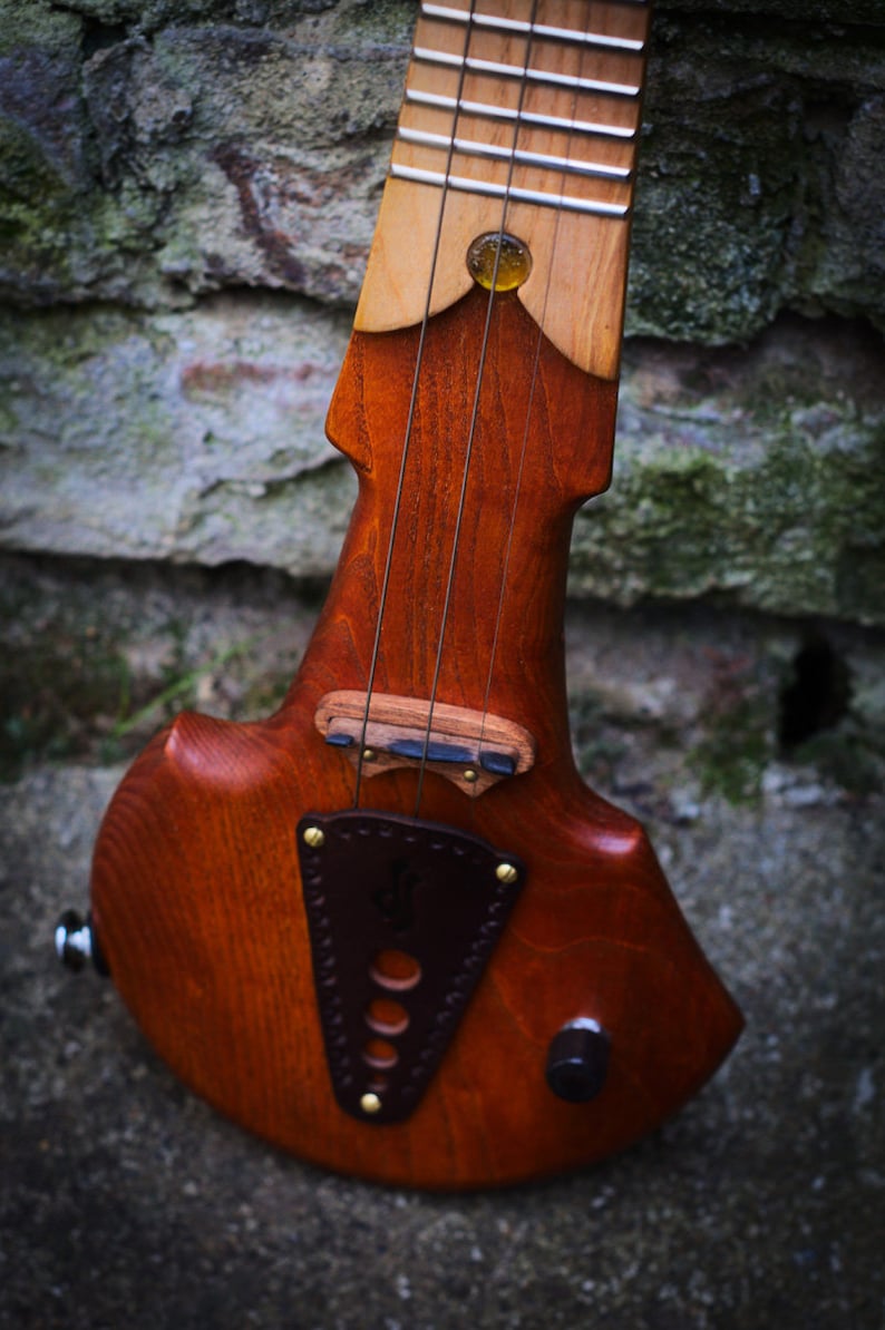 Fretted Violin/viola/ Fiddle. Electric 3string Viola. Etsy