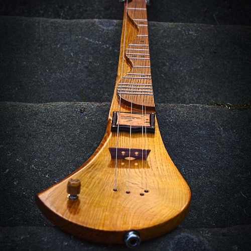 Electric Dulcimer. Solid Body Mountain Dulcimer. 4 Strings. Etsy