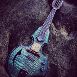 Electric mandolin. Custom made mandolin.