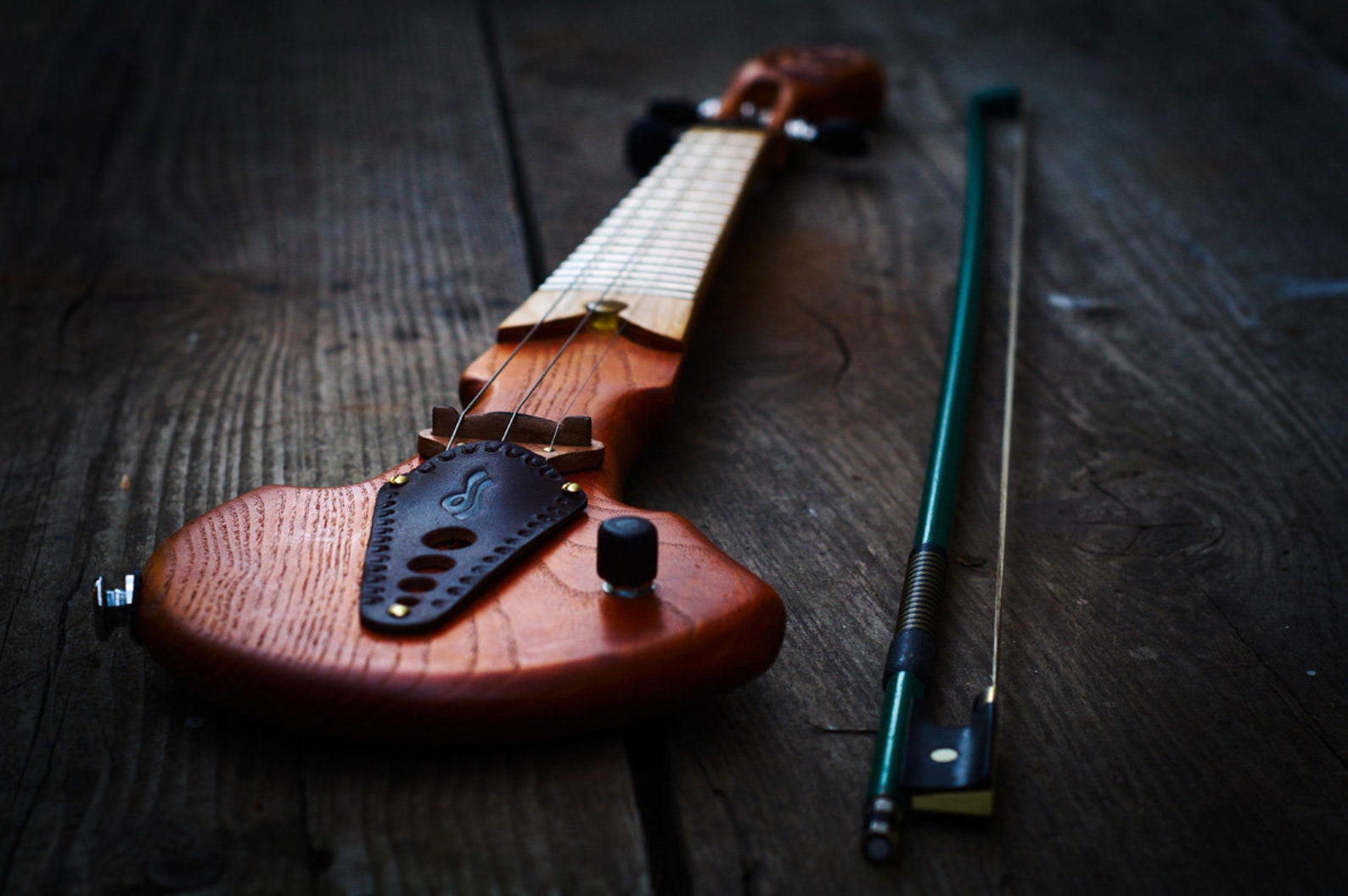 Fretted violin/viola/ fiddle. Electric 3string viola. Etsy