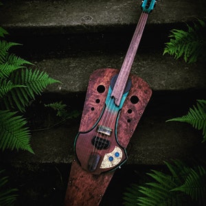 Electric Cello. Custom solid body Cello.