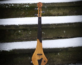 Solid body electric Viola by DaShtick guitars.