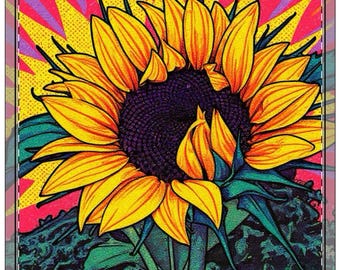 Sunflower Napkins: Vibrant Polyester Dining Set, Party Tableware