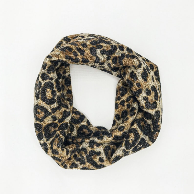 neutral scarf, cheetah warm baby scarf winter baby snood scarf tan scarf Baby Scarf Leopard : baby scarf light tan