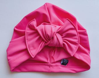 SWIM Flamingo Pink Sun Hat : SPF 50, baby sun hat, toddler sun hat, baby beach hat