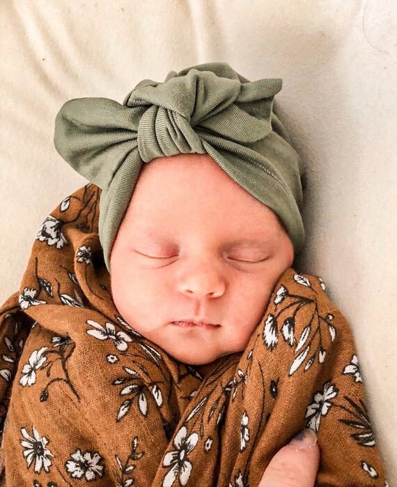 baby turban etsy