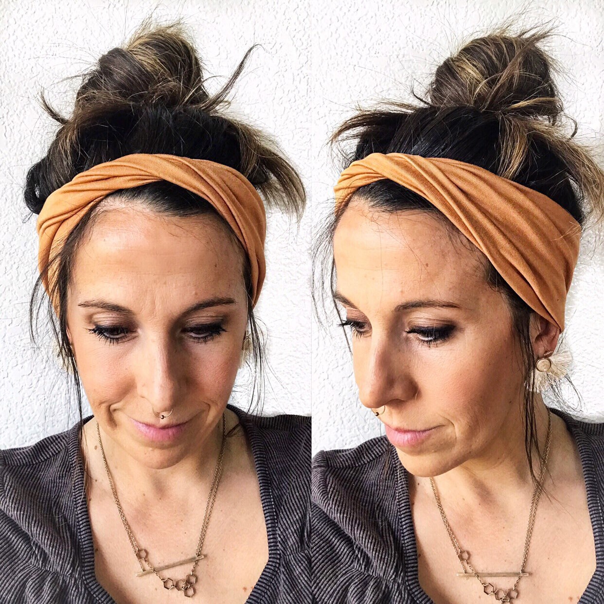 ADULT Camel: Boho Twist Headband