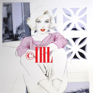 Marilyn Monroe &quot;Reflect&quot; Unsigned Limited Edition Poster