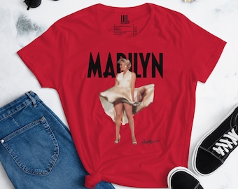 Camisa de Marilyn Monroe "La comezón del séptimo año", vestido de Marilyn Monroe, amante del cine retro, vestido blanco de Marilyn, inspirado en Norma Jean, película de comedia romántica