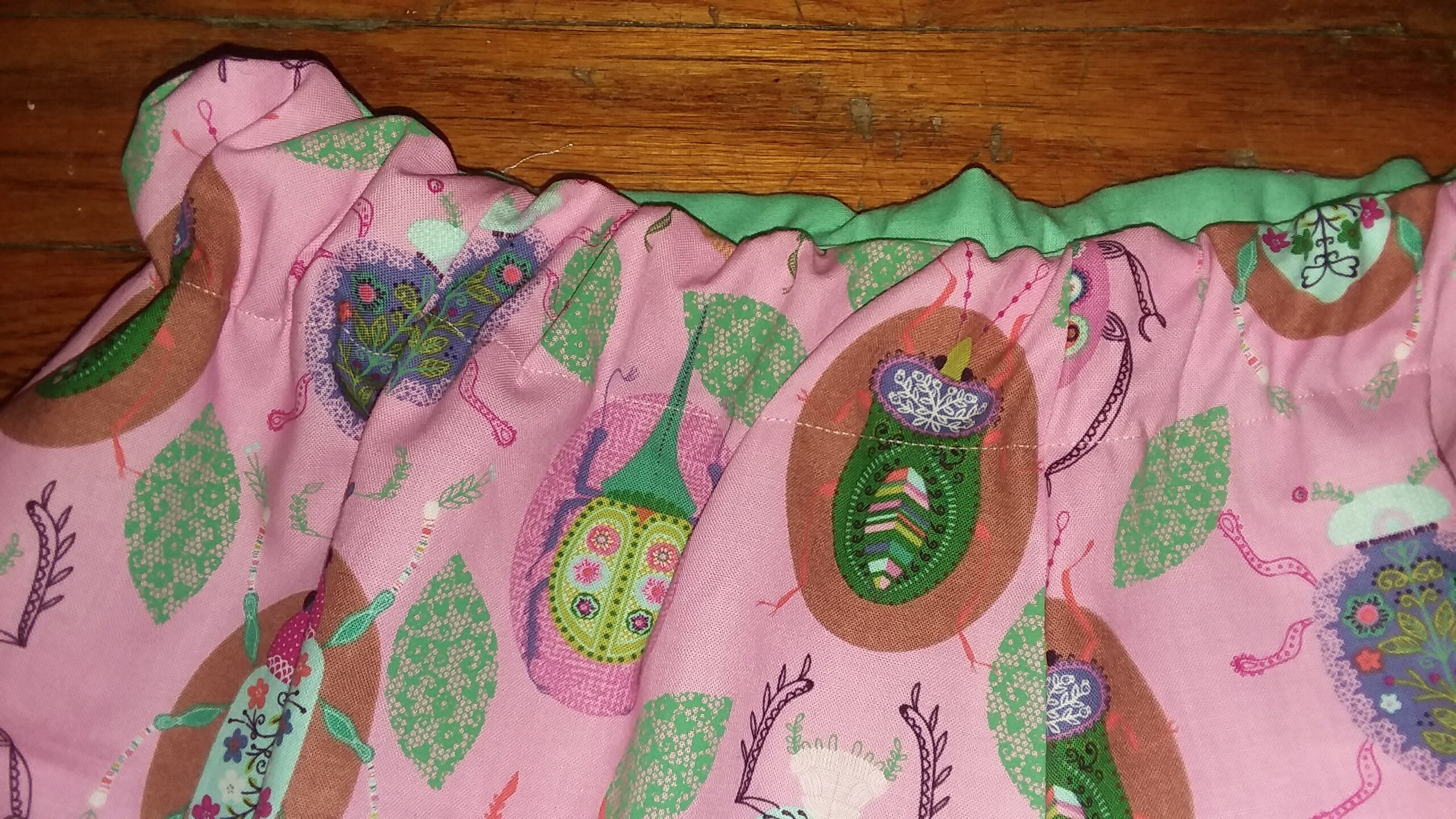 Nuevo OOAK Bloomers ruffle rosa Beetle insect print Tamaño: M - Etsy España