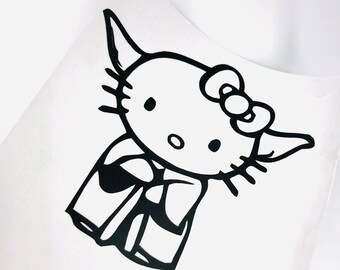 Hello Kitty Car Decal Etsy