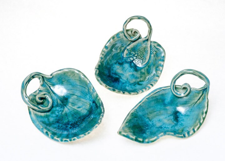 Trinket Holder Hosta Leaf Dish Jewelry Holder Candle Holder Etsy