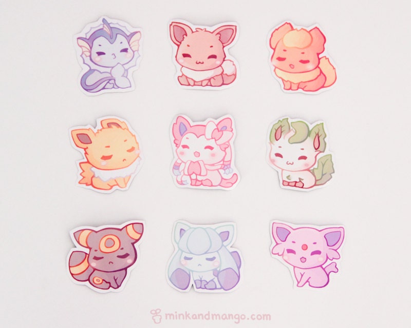 Eeveelution Magnets