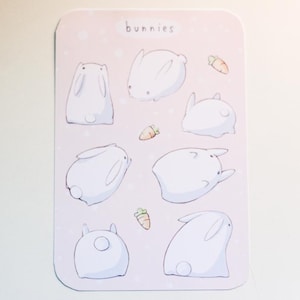 Bunny Stickers