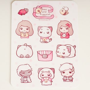 Bee and Puppycat Stickers